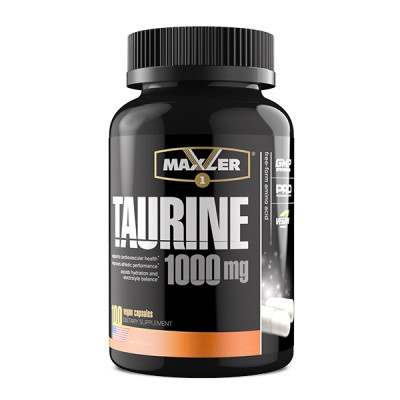 # MAXLER Taurine 1000mg 100veg caps фото 1 — 65fit