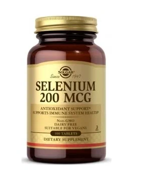 #SOLGAR Selenium 200mcg 100tab фото 1 — 65fit