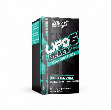 #Nutrex Lipo-6 Black Hers Ultra Concentrate 30caps — 65fit