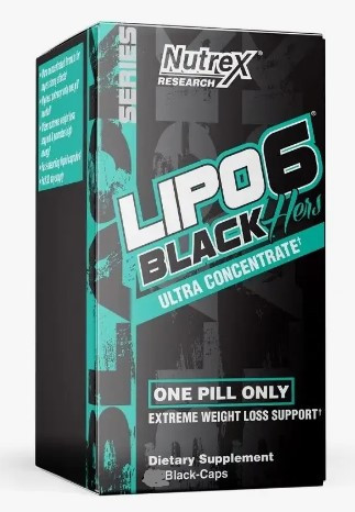 #Nutrex Lipo-6 Black Hers Ultra Concentrate 30caps — 65fit