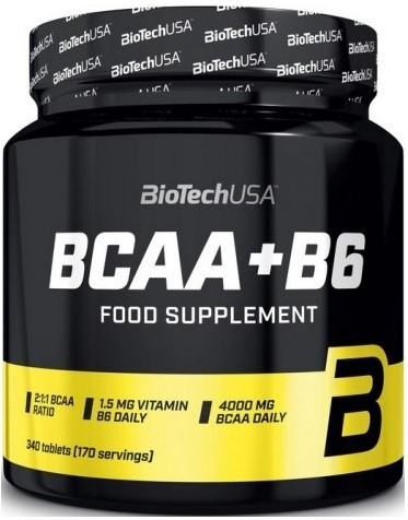 BioTech USA BCAA + В6 340табл — 65fit
