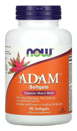 NOW ADAM Superior Men`s Multi 90 Softgels — 65fit