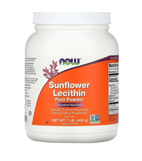 NOW Sunflowers Lecithin 454g фото 1 — 65fit