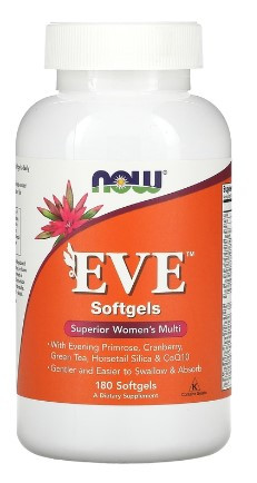 NOW EVE Woman`s multi 180 caps фото 1 — 65fit