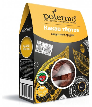 POLEZZNO Какао тёртое 500г — 65fit