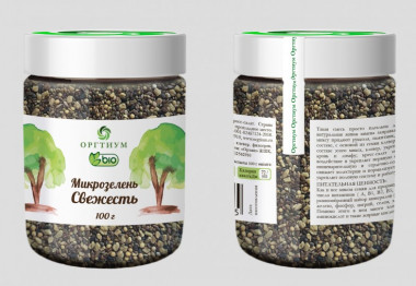 ОРГТИУМ Микрозелень Свежесть (микс семян) 100г &mdash; 65fit