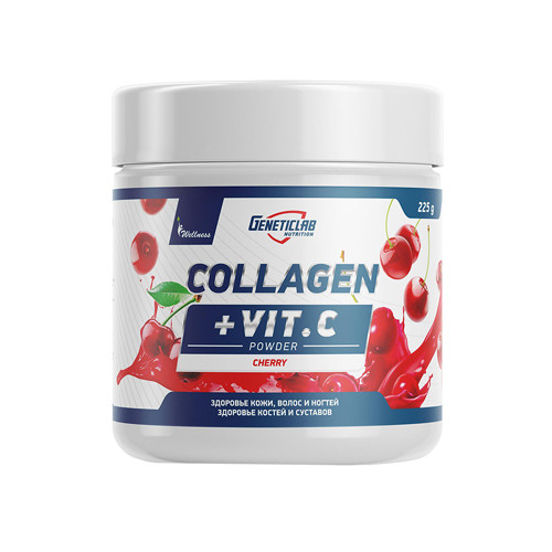 GeneticLab Сollagen Plus Вишня 225г. фото 1 — 65fit