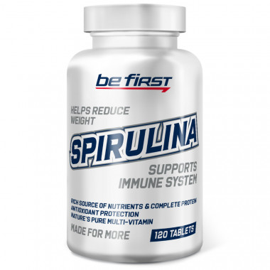 BE FIRST Spirulina 60 tabs — 65fit
