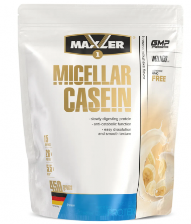 #MAXLER Micellar Casein 450g Banana — 65fit
