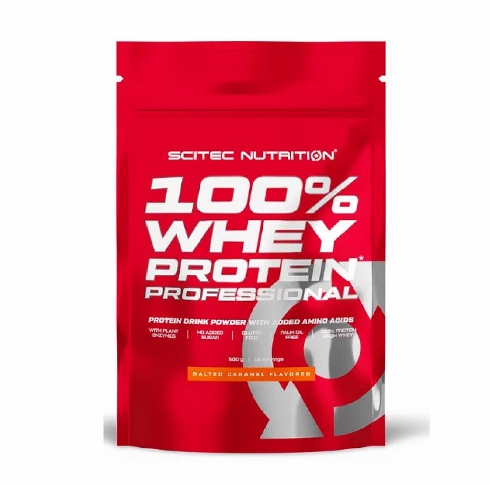 #SCITEC NUTRITION  Whey Protein Prof Соленая карамель 500гр фото 1 — 65fit