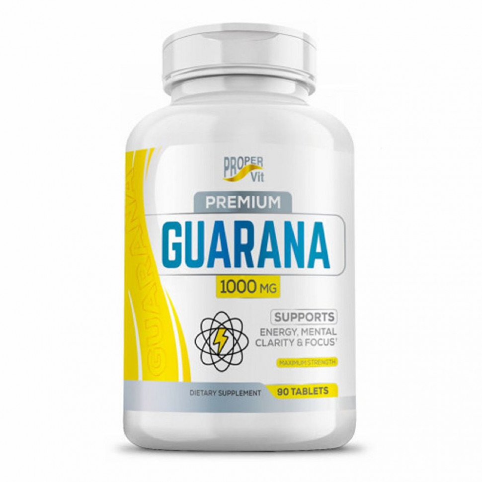 #PROPER VIT Guarana 1000mg 90tab фото 1 — 65fit