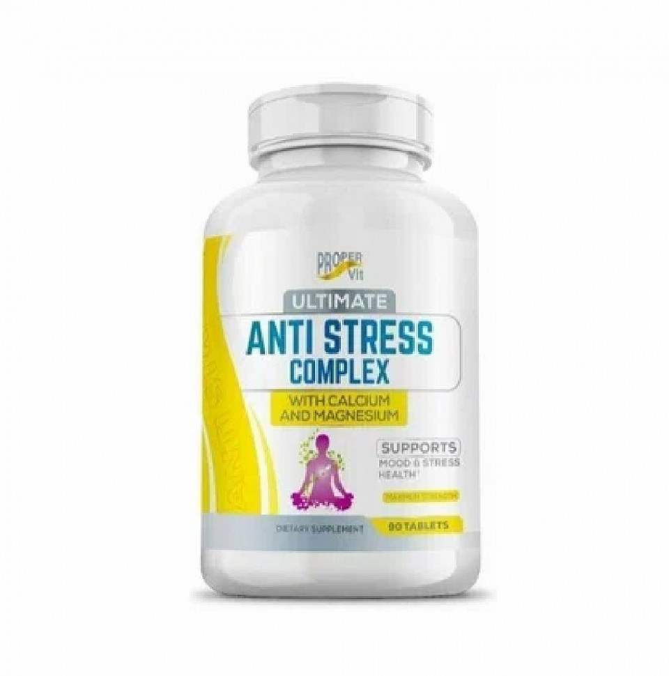 #PROPER VIT Anti Stress Complex Calcium+Magnesium 90tab фото 1 — 65fit