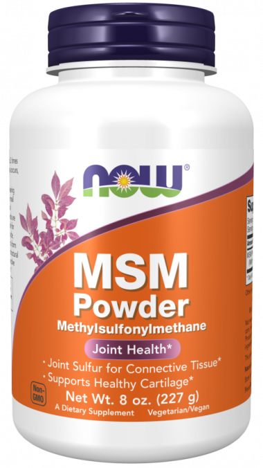 NOW  MSM Powder 230gr — 65fit
