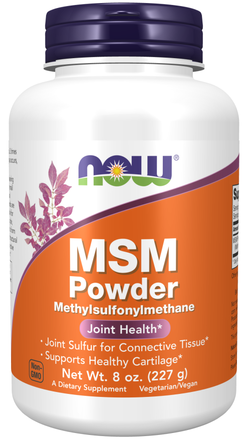 NOW  MSM Powder 230gr фото 1 — 65fit