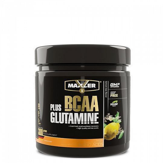 # MAXLER BCAA +Glutamine 300g (Lemon Tea) фото 1 — 65fit