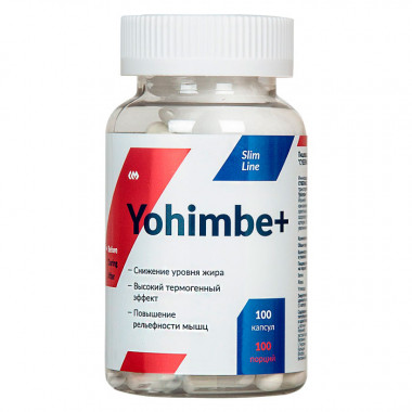 Yohimbe 100caps, Cybermass — 65fit