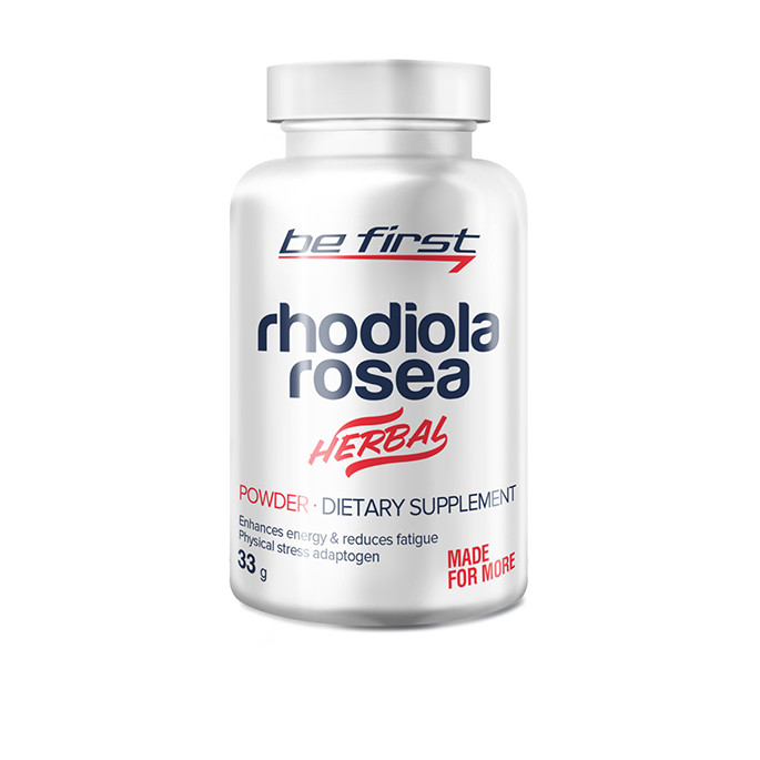 BE FIRST Rhodiola Rosea Powder │Родиола розовая (экстракт) 33 г фото 1 — 65fit