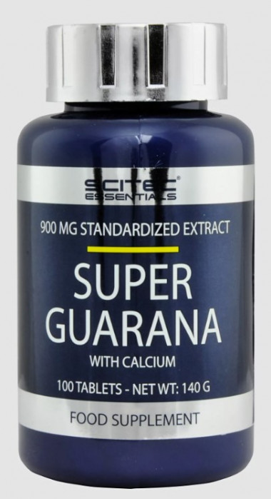 #SCITEC NUTRITION Essentials Super Guarana 100 tab — 65fit