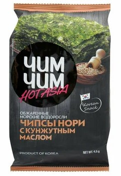 ЧИМ-ЧИМ Чипсы нори с Терияки 4,5гр. &mdash; 65fit