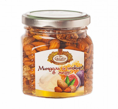 Te Gusto Миндаль и инжир в меду 300г — 65fit