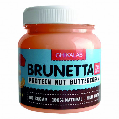 CHIKALAB BRUNETTA Паста солёная карамель с кешью 250г — 65fit