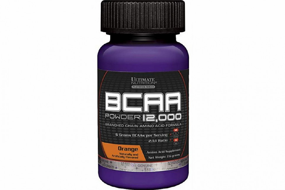 #Ultimate Nutrition  BCAA 12.000sample 1serv Orange фото 1 — 65fit