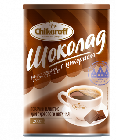 Цикорий шоколадный 200гр, Chikoroff — 65fit