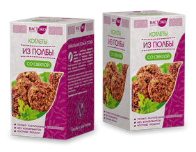 ВАСТЭКО Котлеты из полбы со свеклой 200г фото 1 — 65fit