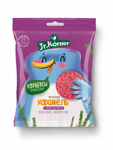 JR.KORNER Хлебцы Рисовые мини Карамельные 30г фото 1 — 65fit