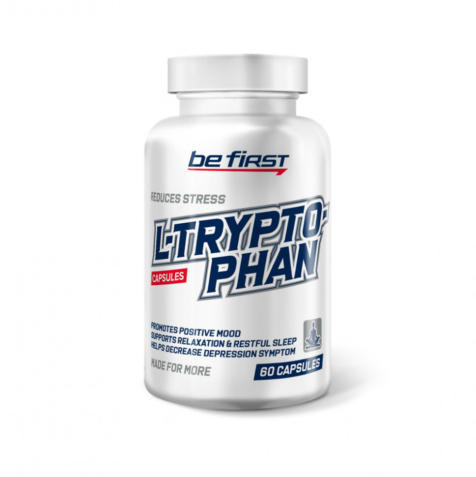 BE FIRST L-Tryptophan 60 капсул фото 1 — 65fit