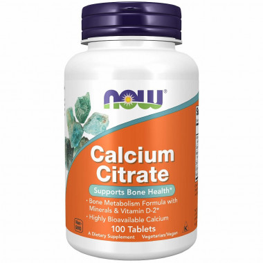 #NOW Calcium Citrate 100tab — 65fit