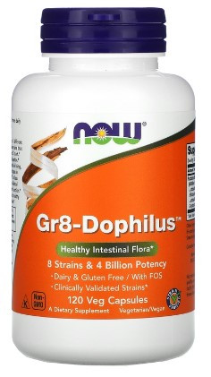 #NOW Gr8 -dophilus 120 cap фото 1 — 65fit