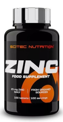 #SCITEC NUTRITION Zinc 25mg 100tabs фото 1 — 65fit