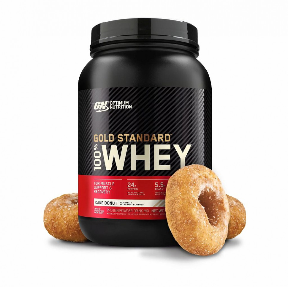 Gold Standard 100% Whey Cake Donut 909гр, Optimum Nutrition фото 1 — 65fit