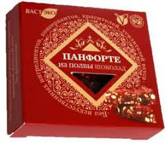 Панфорте из полбы Шоколад б/сахара 90гр (Стевилад) фото 1 — 65fit