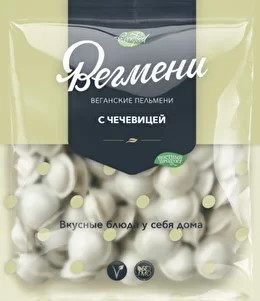 ВЕГМЕНИ Веганские пельмени с чечевицей 450г фото 1 — 65fit