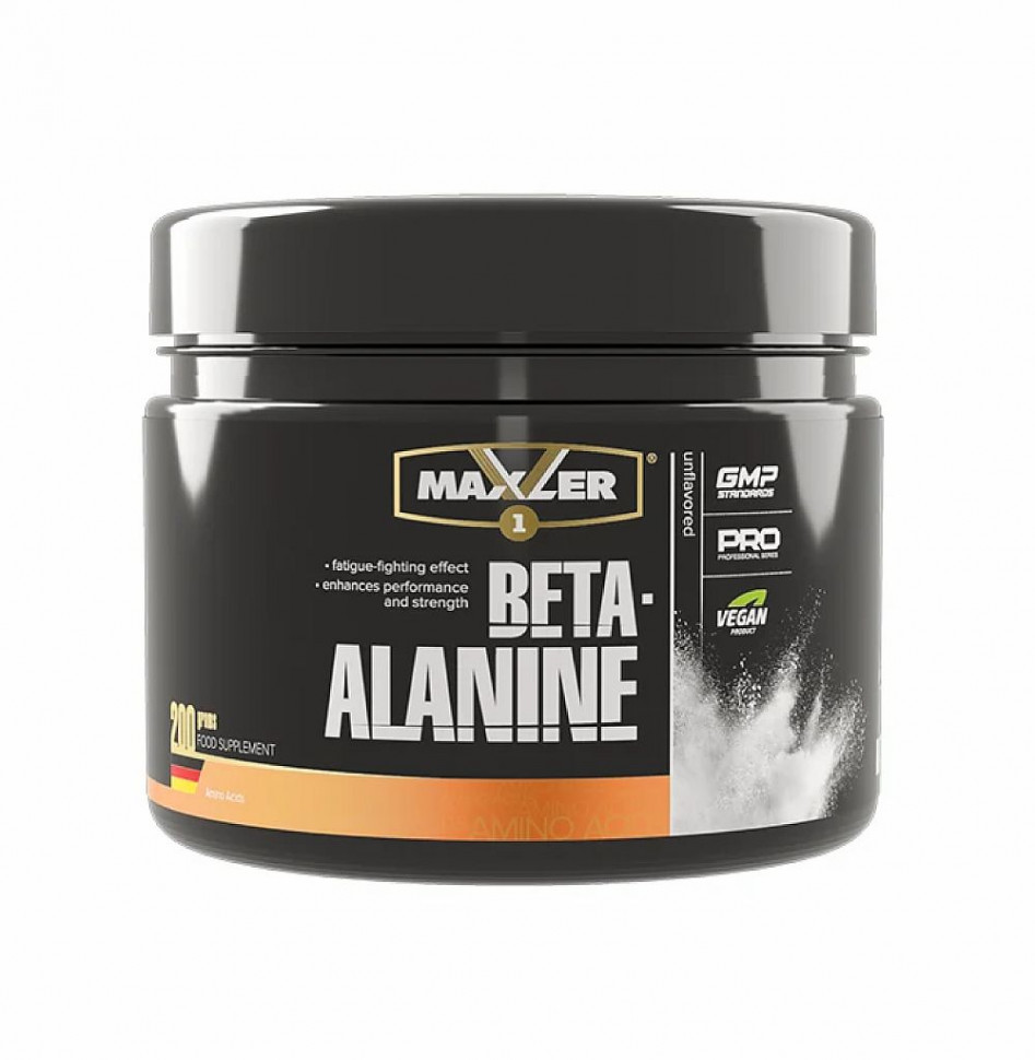 #MAXLER Beta- Alanine powder 200гр фото 1 — 65fit