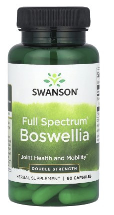 #SWANSON Full Spec Boswellia 800 mg, 60 caps — 65fit