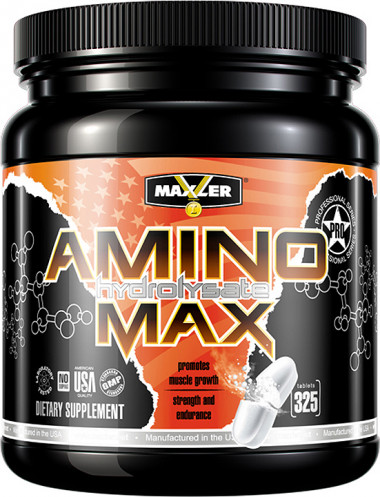 Amino Max Hydrolysate 325 tabs, Maxler — 65fit