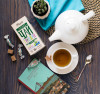 FLORIS Зеленый чай мятой, липой, васильком 100г (пачка) фото 3 — 65fit