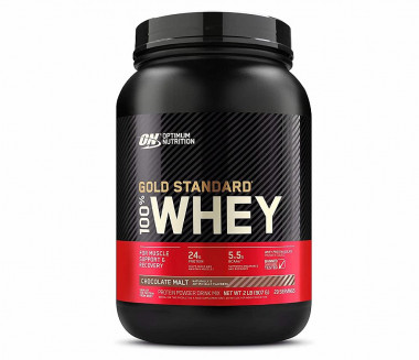 Gold Standard 100% Whey Chocolate Malt 909гр, Optimum Nutrition &mdash; 65fit