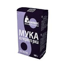 GARNEC Мука из черного риса без глютена 500г фото 1 — 65fit