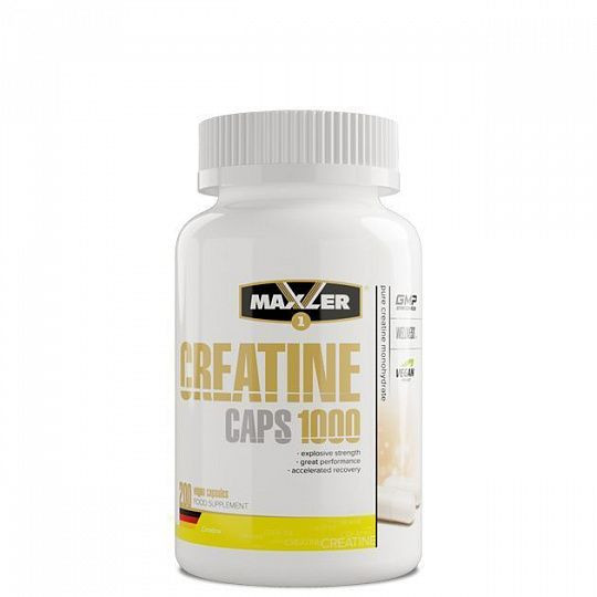 #MAXLER Creatine 1000mg 200caps фото 1 — 65fit