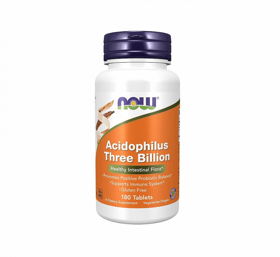 #NOW  Acidophilus 3 billion 180 cap фото 1 — 65fit
