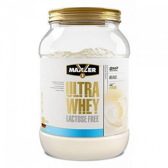 #Maxler Ultra Whey 900g Lactose Free (Natural) фото 1 — 65fit