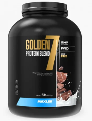 #Maxler Golden 7 Protein Blend 2.27kg Milk Chocolate фото 1 — 65fit