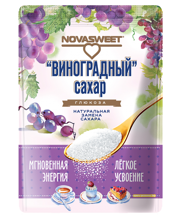 Виноградный сахар 400гр, Novasweet фото 1 — 65fit