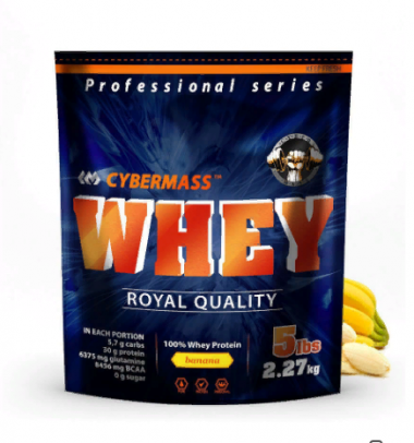 Whey банан 2270g, Cybermass — 65fit