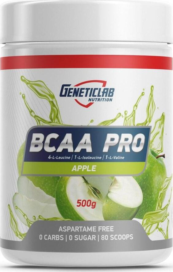 GeneticLab БЦАА PRO 500g. (Яблоко) фото 1 — 65fit