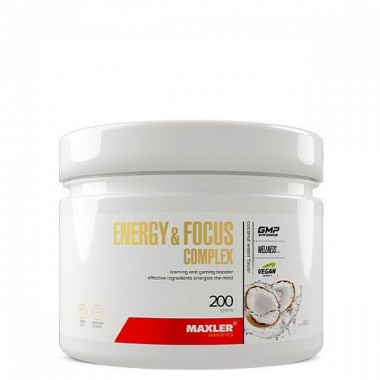 #MAXLER Energy Focus Complex 200 (Coconut Water) &mdash; 65fit